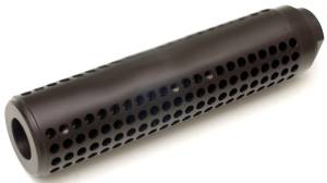 MFI - MFI M4 "BLANK" Style Fake Silencer (Universal) Specifically for SIG MPX with 13.5mm X 1.0 LEFT thread + a 3.15" adapter  (Price includes USPS Priority Mail & Insurance) CUSTOM THREAD Adapter is Non-Returnable