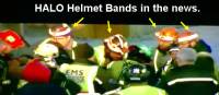 HALO Helmet Bands in the news at Cargill Salt Mine rescue.