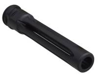 MFI IWI Tavor HK G28 DMR STYLE MUZZLE BRAKE / Flash Suppressor / Flash Enhancer 4.75" LONG IN 1/2 X 36 TPI (9mm Conversion) CA 30"  OAL