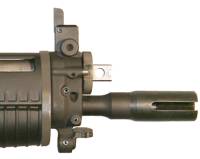 MFI SIG 552 Style Flash Suppressor / Muzzle Brake in 5/8 X 24 Thread.