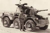 FV601 Saladin Aden 1964 7th British Armoured Division / Desert Rats / 10th Royal Hussars