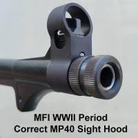 MFI Replacement WWII Period Correct Front Sight Hood for the GSG / ATI MP-40 / MP40 / MP38   / Price Includes S&H via 1st Class USPS + Insurance