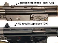 Do I have a recoild stop block or not on a CETME C?