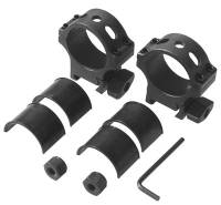 MFI - Blem MFI 34mm / Steel / Heavy Duty Sniper Rings (PAIR) + 30mm Inserts / Price Includes S&H via 1st Class Mail